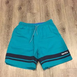 Vintage Men’s Nautical Swim Trunks